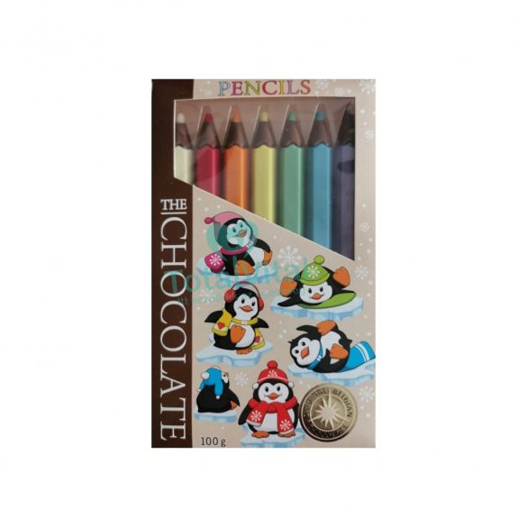 Chocolate pencils pingvin /252504/ 100g