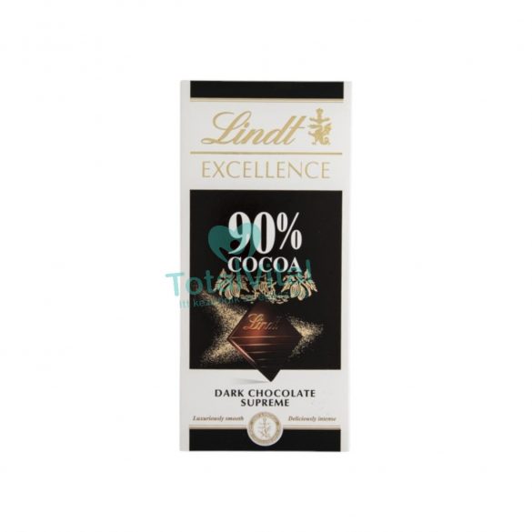 Lindt excellence 90% cocoa étcs. Lnex1039 100g