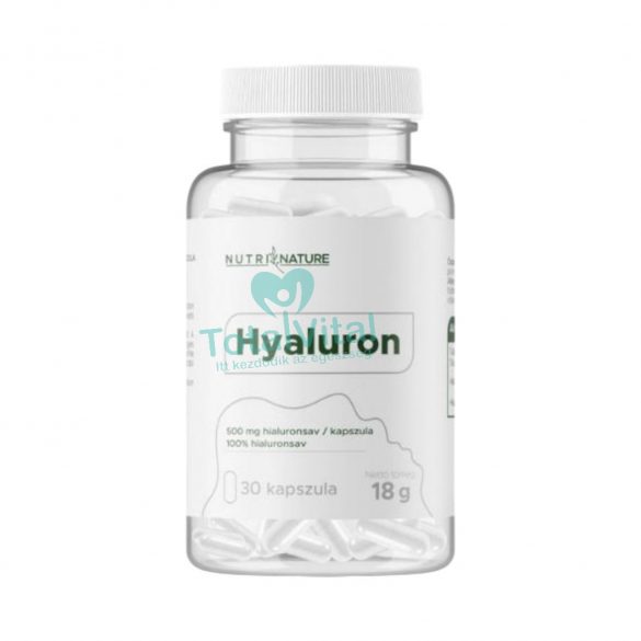 Nutri nature hyaluron 500mg 30db kapszula