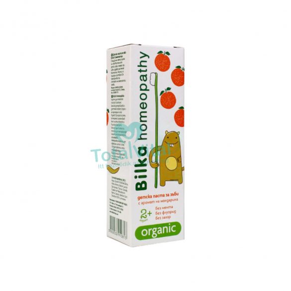 Bilka homeopátiás fogkrém mandarin  2+ 50 ml