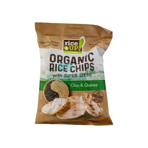 Rice up bio chia&quinoa chips 25g