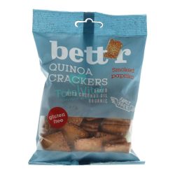   Bettr bio vegán gluténmentes quinoa kréker füstölt paprika 100g