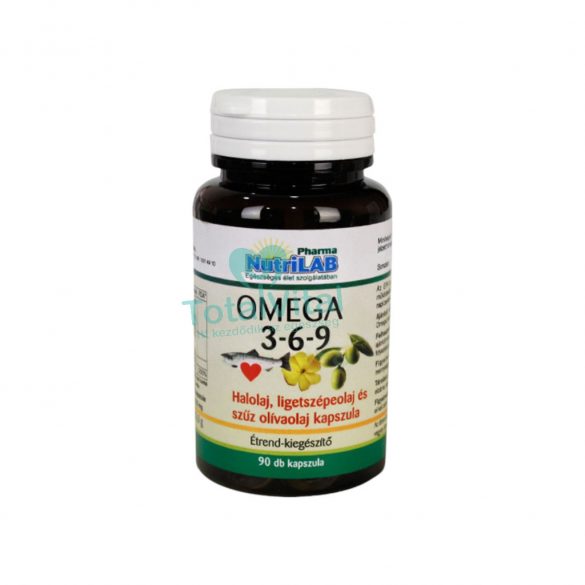 Nutrilab omega 3-6-9 500 mg 90x 90 db