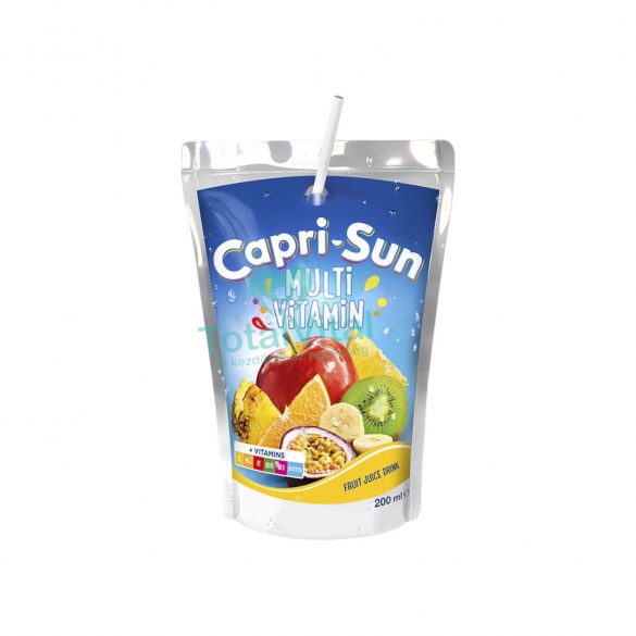 Capri-sun multivitamin vegyes gyümölcsital cukorral és édesítőszerrel 200ml