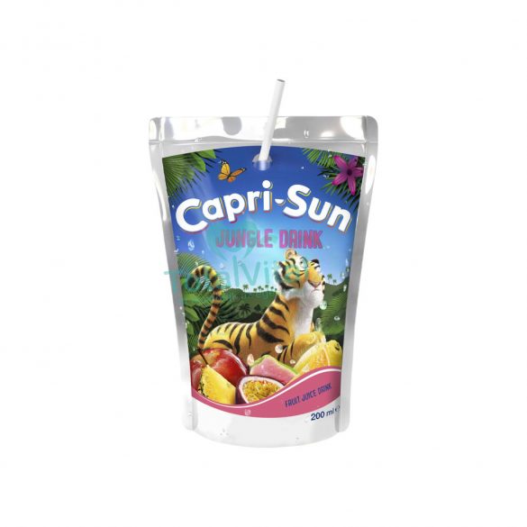 Capri-sun jungle drink vegyes gyümölcsital cukorral és édesítőszerrel 200ml