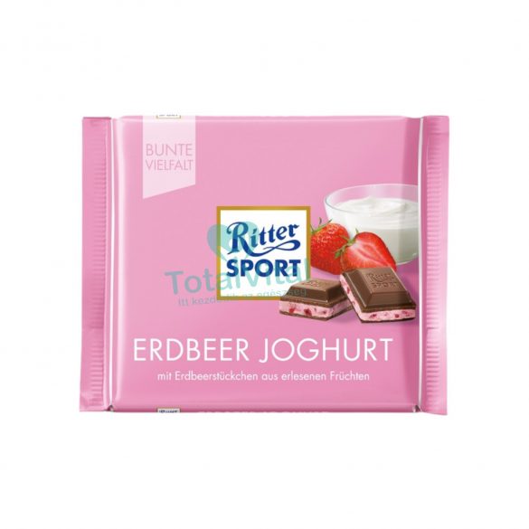 Ritter sport erdbeer joghurt 464154 100g