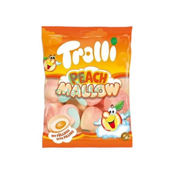 Trolli peach mallow habcukor 150g