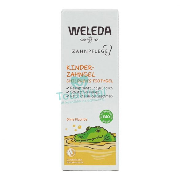 Weleda zselés fluoridmentes gyermek fogkrém 50 ml