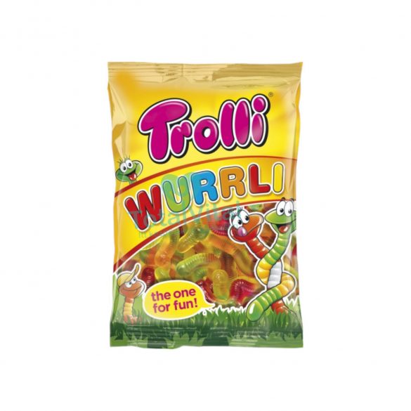 Trolli wurrli (neongiliszta) 100g