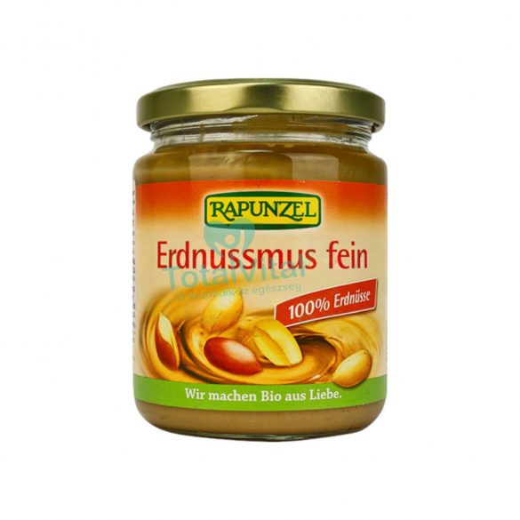 Rapunzel bio földimogyorókrém natur 250g