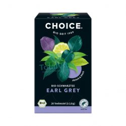 Choice bio fekete tea earl grey 40 g