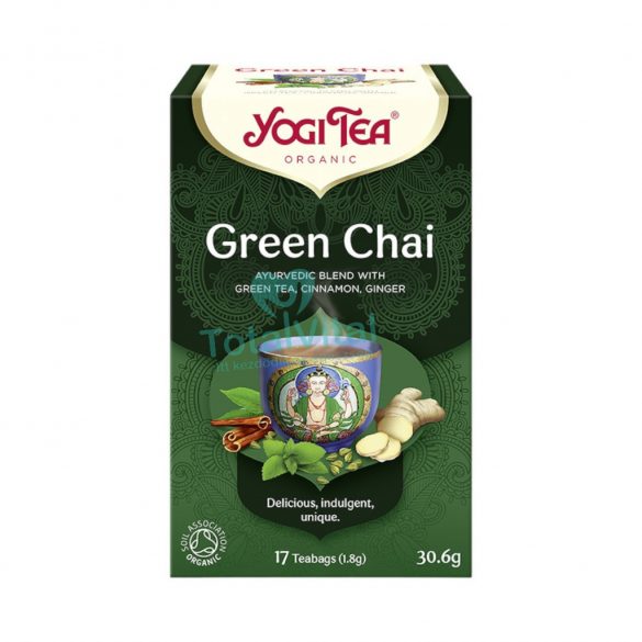 Yogi bio tea zöld chai 17x1,8g 31 g