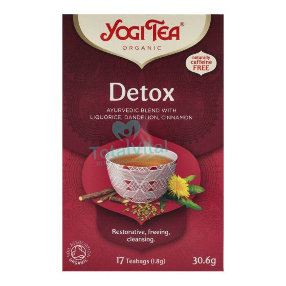 Yogi bio tea tisztító 17x1,8g 31g