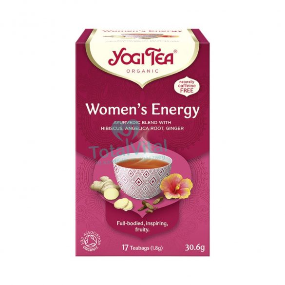 Yogi bio tea női energia 17x1,8g 31 g