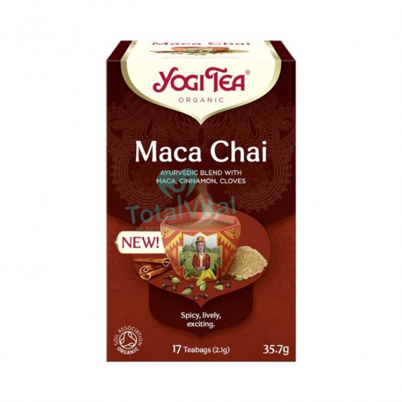 Yogi bio tea maca chai 17x2,1g 35,7 g