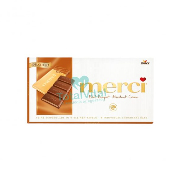 Merci edel-nougat hazelnut-creme 112g