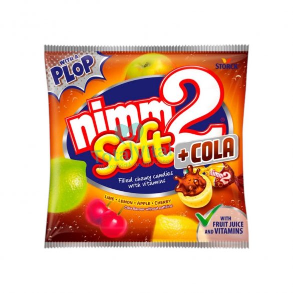 Nimm2 soft gyümölcsös olvadós cukor+cola 90g