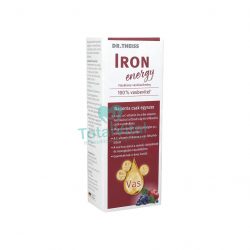   Dr.theiss iron energy folyékony étrend-kiegészítő vassal és vitaminokkal, édesítőszerrel 500 ml