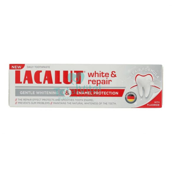 Lacalut fogkrém white & repair 75 ml