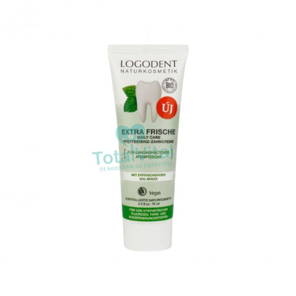 Logodent bio extra fresh daily care fogkrém borsmenta 75 ml