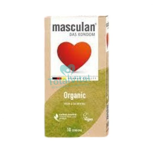 Óvszer masculan organic vegán 10 db