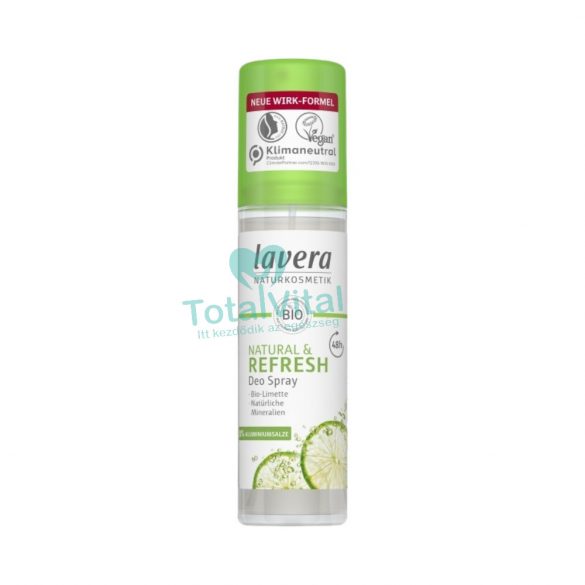 Lavera bio pumpás dezodor natural refresh 75 ml