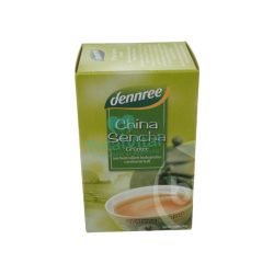 Dennree bio tea china sencha zöld 20x1.5g 30g