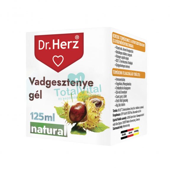 Dr.herz vadgesztenye gél 125 ml