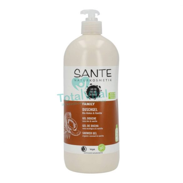 Sante bio tusfürdő kókusz-vanília 950 ml