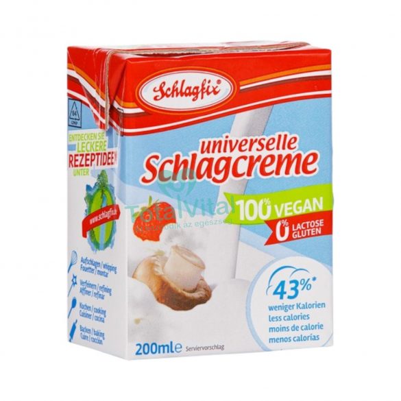 Schlagfix vegan habkrém 15% 200 ml