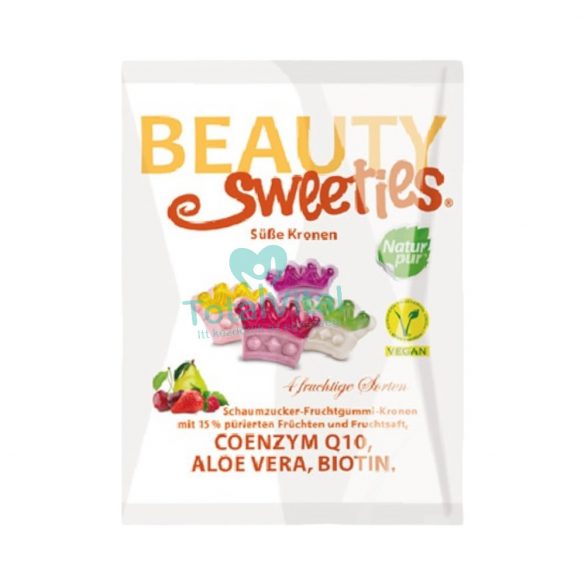 Beauty sweeties gluténmentes vegán gumicukor koronák 125g