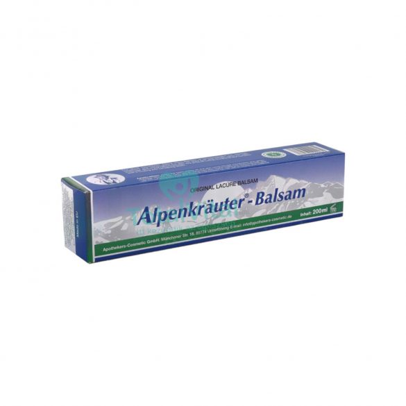 Alpenkrauter alpesi gyógynövény balzsam 200 ml