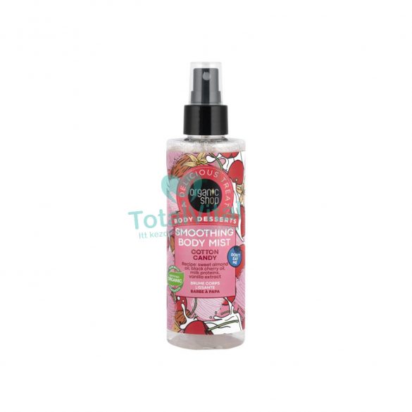 Organic shop vattacukor illatú testpermet 200ml