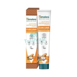   Himalaya botanique natúr kurkumás fehérítő, lepedékeltávolító fogkrém 75 ml