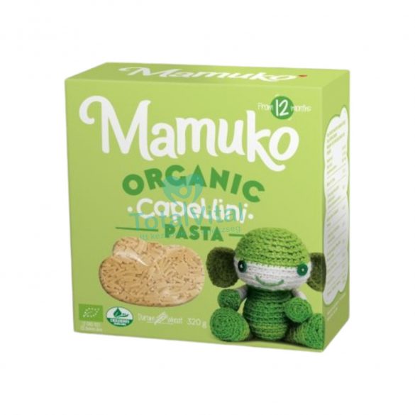 Mamuko bio babatészta capellini 320g