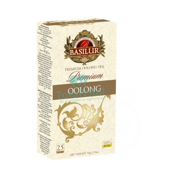 Basilur premium oolong tea 25 filter 50g