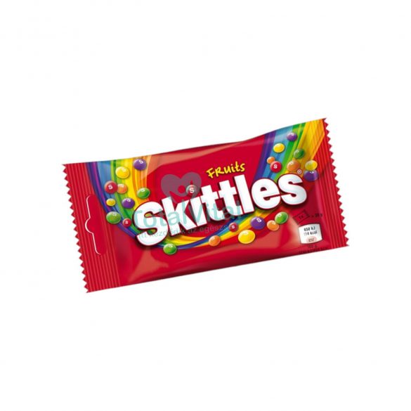 Skittles drazse fruits piros 38g