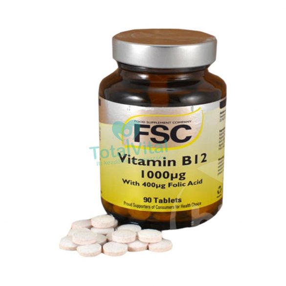 Fsc b12 vitamin tabletta 1000mg 90 db