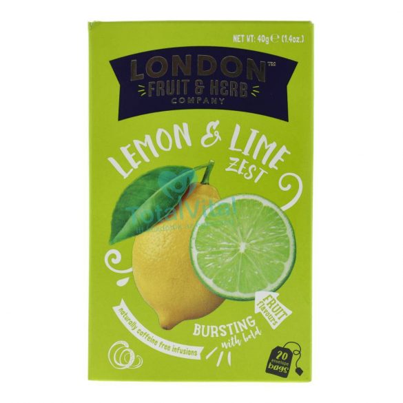 London citrom lime tea 20x 40g