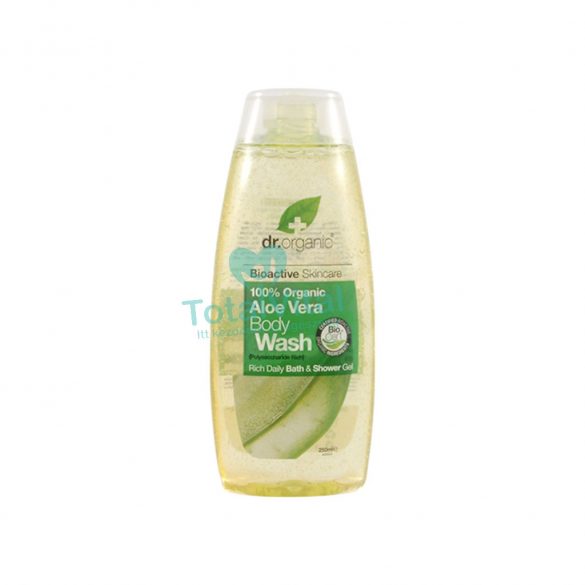 Dr. Organic bio aloe vera tusfürdő 250 ml