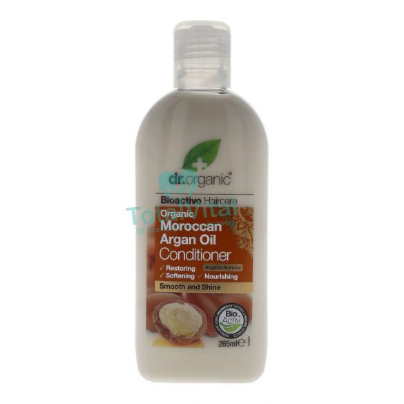 Dr.organic bio argán olaj hajkondícionáló 265 ml