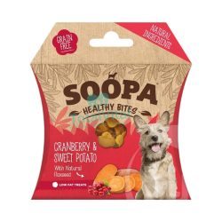   Soopa healthy bites vegán jutalomfalat vörös áfonya és édesburgonya 50g