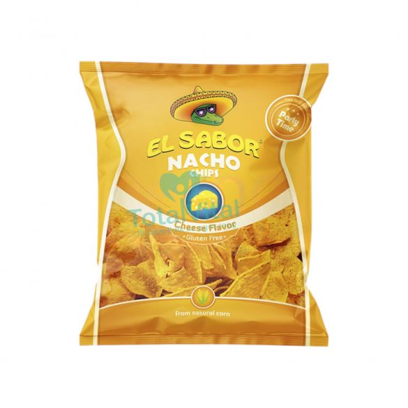 El sabor big nacho chips gluténmentes sajtos 225g