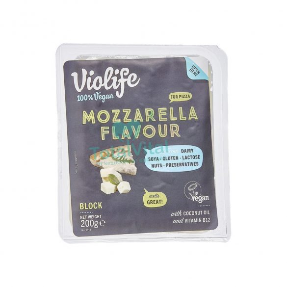 Violife növényi készítmény tömb pizzához olvadós mozzarella 200g