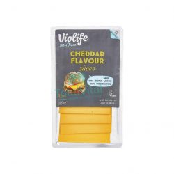 Violife növényi cheddar ízesítésű szeletek 100g