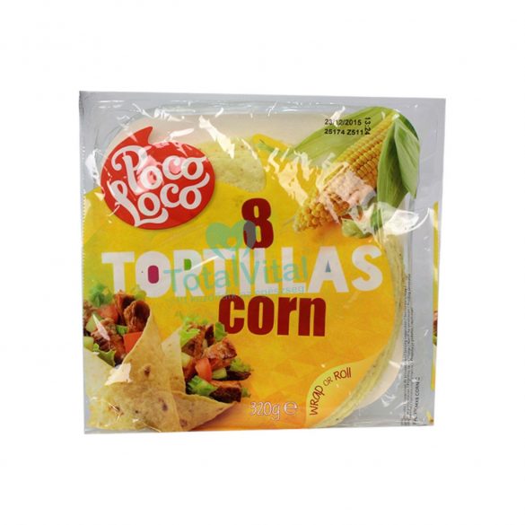 Poco loco kukoricás lágy tortilla 320g