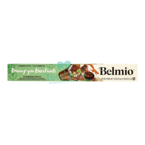 Belmio kávékapsz. Driving you hazelnuts