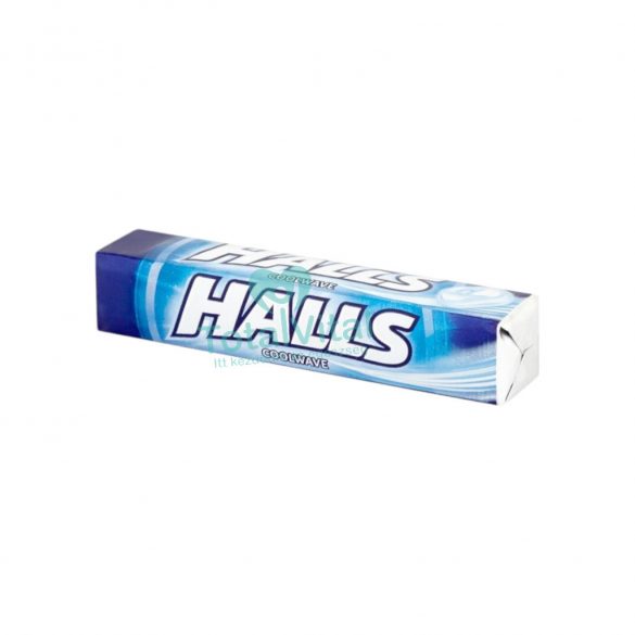 Halls menthol-liptus (kék)coolwave 33,5g