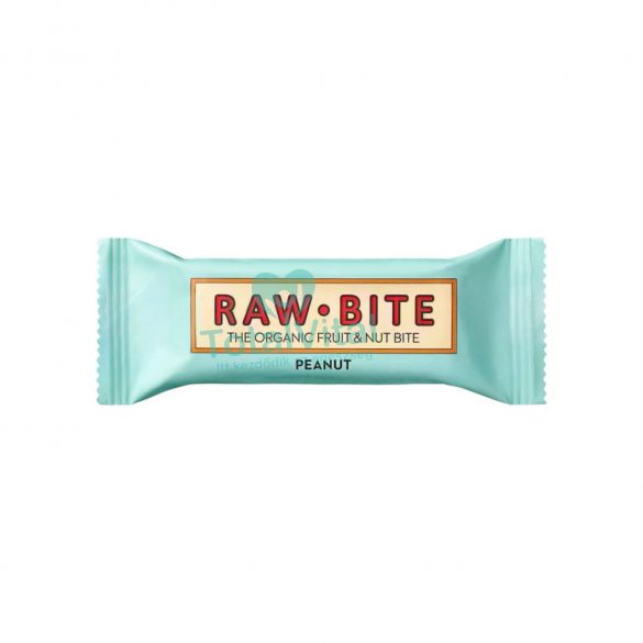 Gluténmentes rawbite organic mogyoró bar 50g