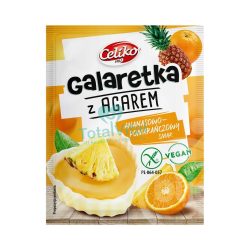 Celiko tortazselé agar-agarral ananász-narancs 45g